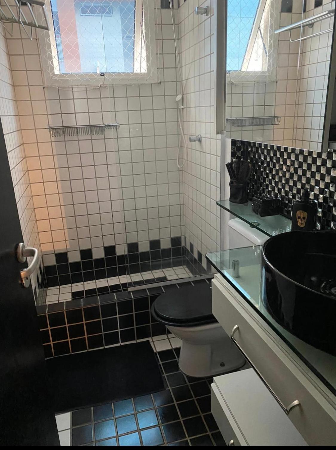 Flat Em Santos No Gonzaga A Tres Quadras Da Praia 외부 사진
